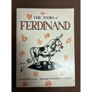 The Story of Ferdinand Paperback‎ Book 1967 Vintage by Munro Leaf